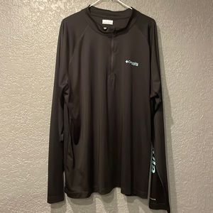 Men’s XXL Columbia long sleeve quarter zip pull over